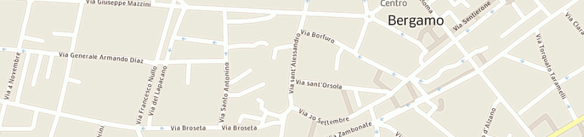 Mappa della impresa mayfair a BERGAMO