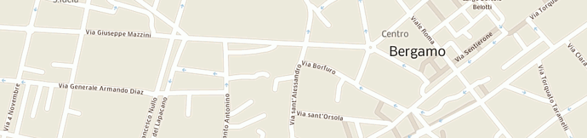 Mappa della impresa gruppo mangano srl a BERGAMO