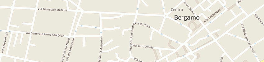 Mappa della impresa paganoni ernesto a BERGAMO