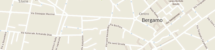 Mappa della impresa rota g a BERGAMO