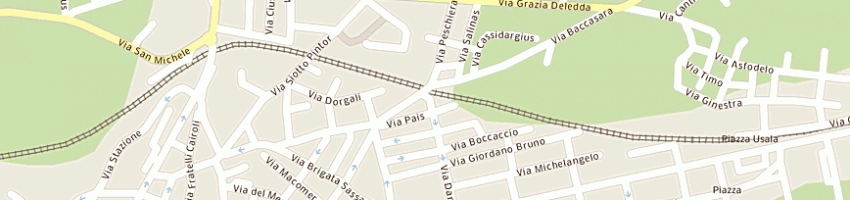 Mappa della impresa corda martino a NUORO
