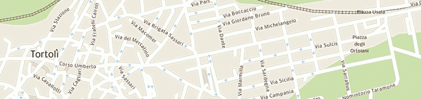 Mappa della impresa lorrai piergiorgio a TORTOLI 