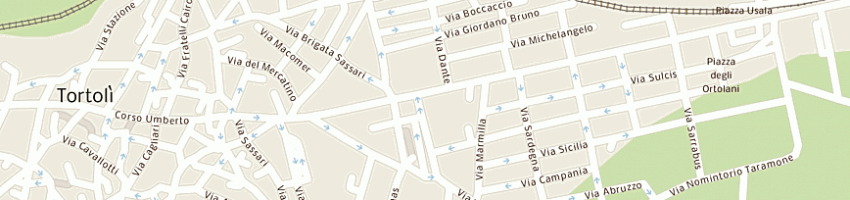 Mappa della impresa nuove idee di murgia maria antonietta e c snc a TORTOLI 