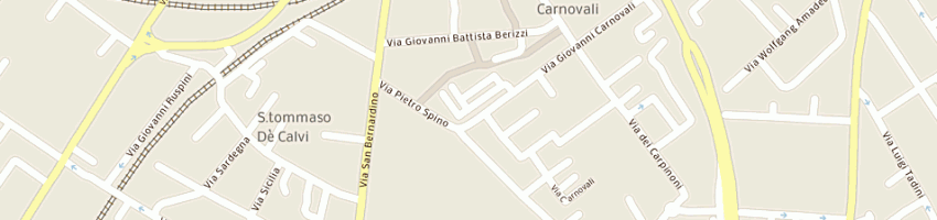 Mappa della impresa caldara gabriella a BERGAMO