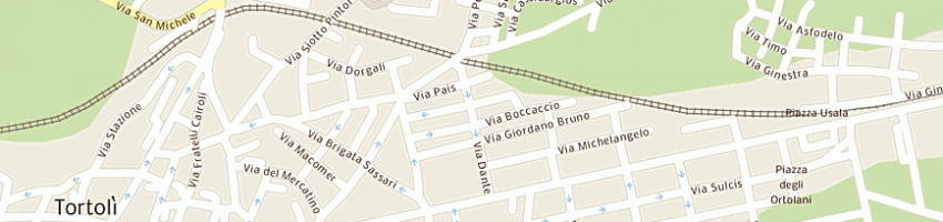 Mappa della impresa pirisi giuseppe a NUORO