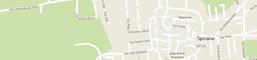 Mappa della impresa scuola media a SPIRANO