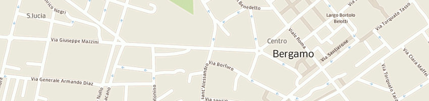 Mappa della impresa ruggieri filippo a BERGAMO