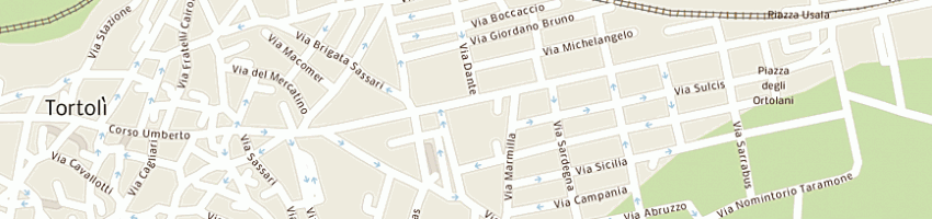 Mappa della impresa bar il punto d'incontro a TORTOLI 