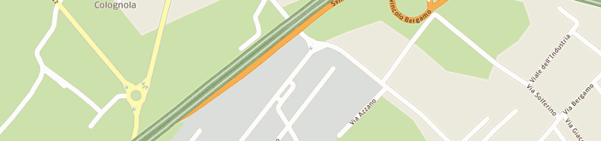 Mappa della impresa fiumana pippo a BERGAMO
