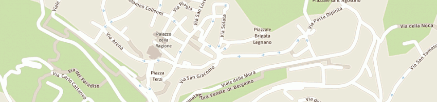 Mappa della impresa nessi stefano e e  (snc) a BERGAMO