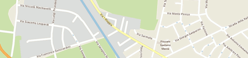 Mappa della impresa trabacchi a PIACENZA