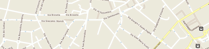 Mappa della impresa torelli anna a BERGAMO