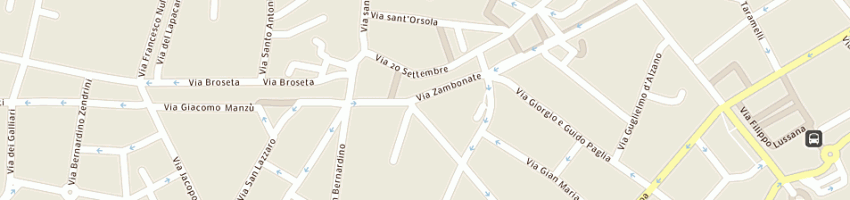 Mappa della impresa carlo riva di riva ulisse a BERGAMO