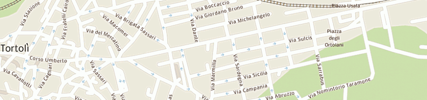 Mappa della impresa canu salvatore a TORTOLI 