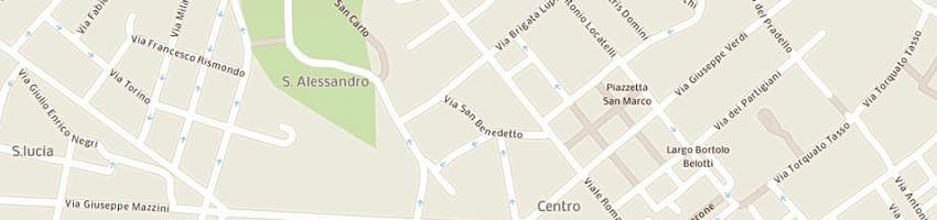 Mappa della impresa videotour service snc a BERGAMO