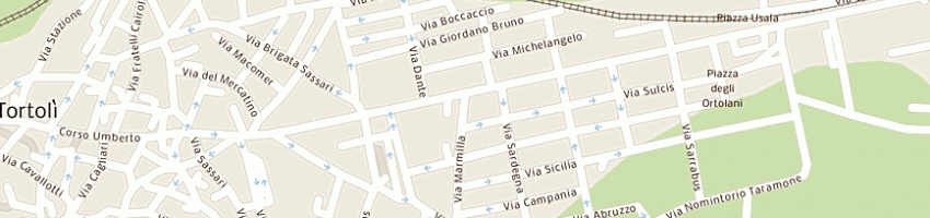 Mappa della impresa la coccinella di sandra mulas a TORTOLI 