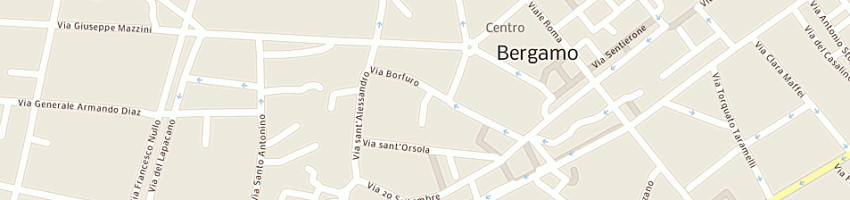 Mappa della impresa rio srl a BERGAMO