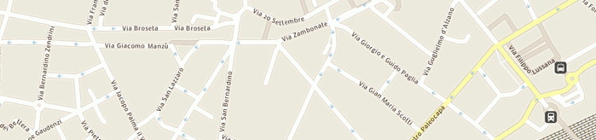 Mappa della impresa studio ter srl a BERGAMO