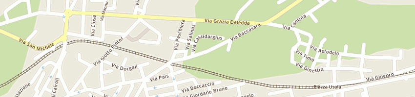 Mappa della impresa la nuova vedetta srl a TORTOLI 