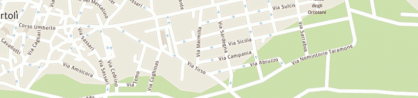 Mappa della impresa agus antonello a TORTOLI 