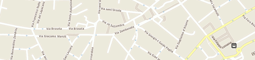 Mappa della impresa el blanco a BERGAMO