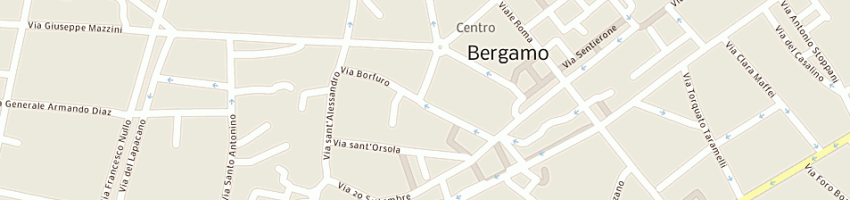 Mappa della impresa parcheggio salessandro di fasano v e fasano e snc a BERGAMO