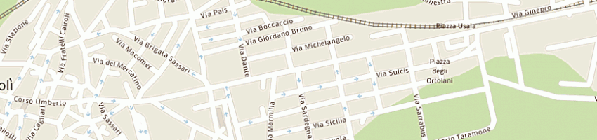 Mappa della impresa tamponi e c sas a TORTOLI 