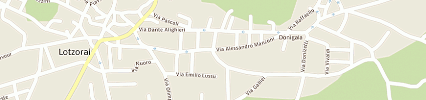 Mappa della impresa tuligi luigi a LOTZORAI