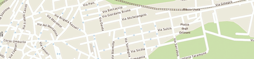 Mappa della impresa todde e sanna pasticceria a TORTOLI 