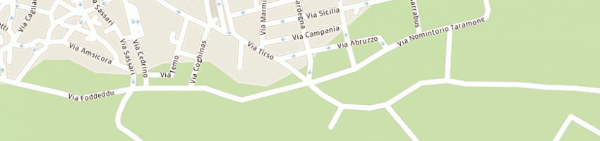Mappa della impresa meloni paolo a TORTOLI 