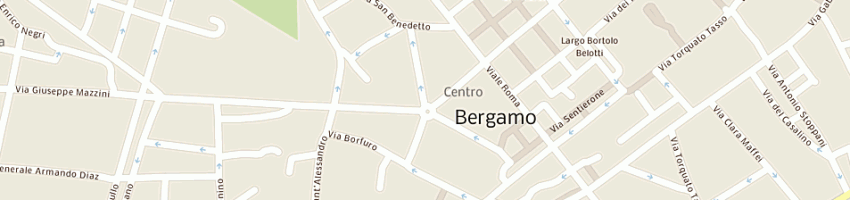 Mappa della impresa magrini monica a BERGAMO