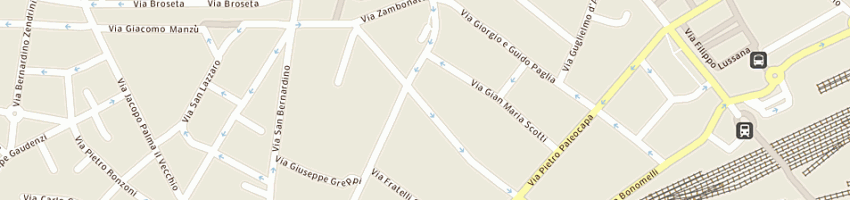Mappa della impresa lasco srl a BERGAMO