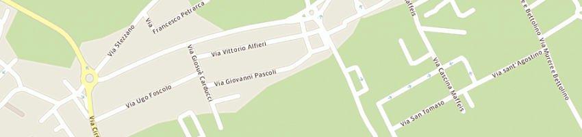 Mappa della impresa teoldi roberto a AZZANO SAN PAOLO