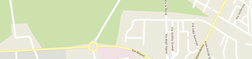 Mappa della impresa pizzeria la talpa a CREMA