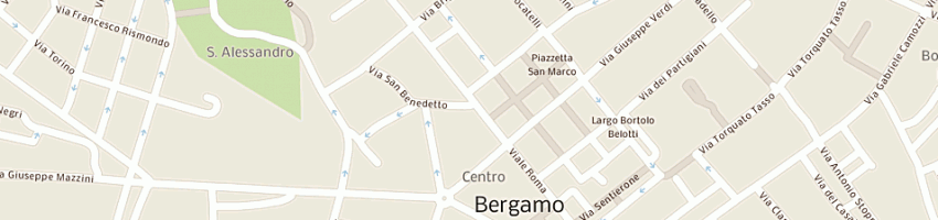 Mappa della impresa filieri srl a BERGAMO