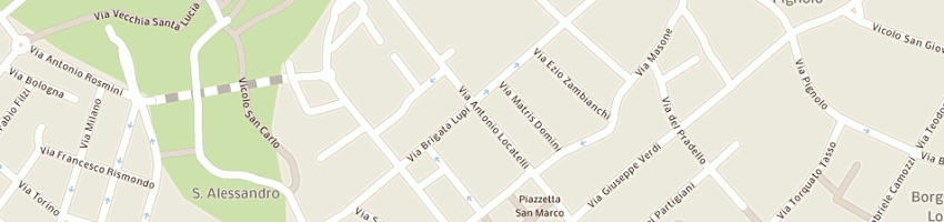 Mappa della impresa centro promozioni di lo coco claudio a BERGAMO