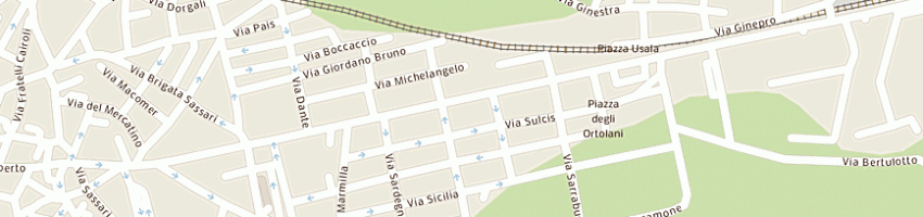 Mappa della impresa bar il punto d'incontro dei flli littarru snc a TORTOLI 