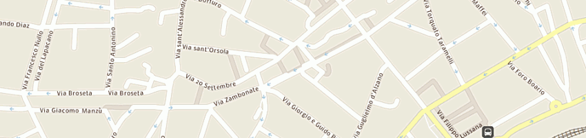 Mappa della impresa orizzonte srl a BERGAMO
