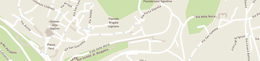 Mappa della impresa pirovano lorenzo a BERGAMO