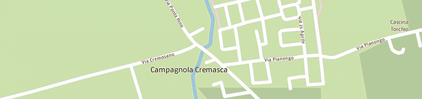 Mappa della impresa banca cremasca credito cooperativo scrl a CAMPAGNOLA CREMASCA
