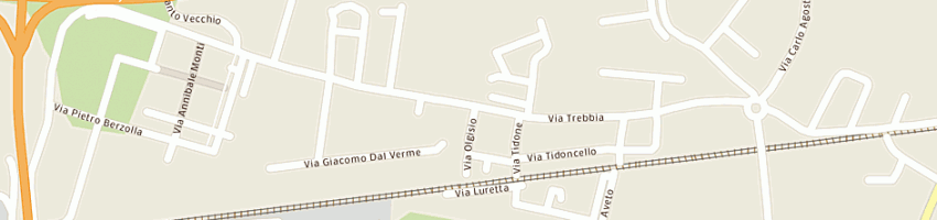 Mappa della impresa cooperativa di consumo di borgo trebbia (soc cooprl) a PIACENZA