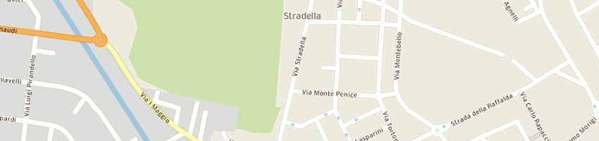 Mappa della impresa rapalli franco a PIACENZA