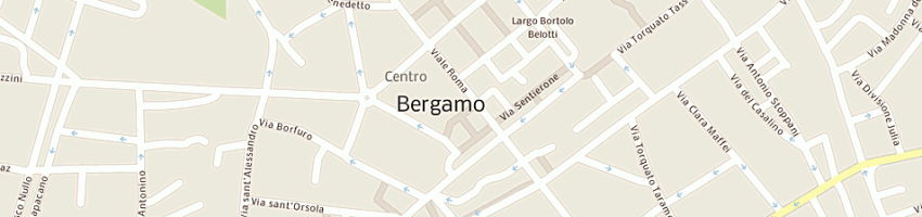 Mappa della impresa banche popolari unite societ coopa responsabilit a BERGAMO