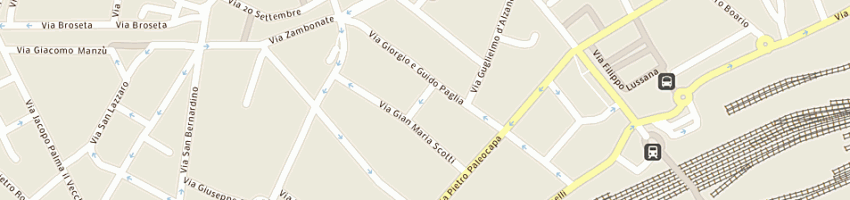 Mappa della impresa redac point sas di daminelli erika e mandelli aldo e c a BERGAMO