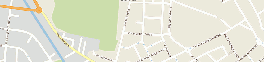 Mappa della impresa rossi lorenzo a PIACENZA