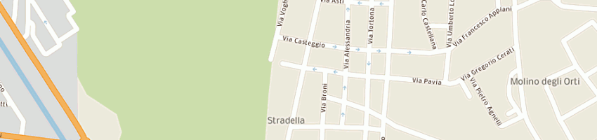 Mappa della impresa antoniazzi silvio a PIACENZA