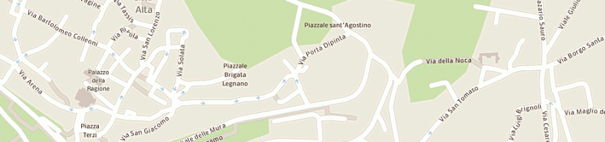 Mappa della impresa moretti enrico a BERGAMO