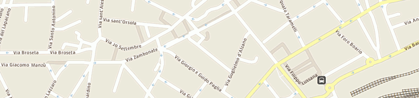 Mappa della impresa u point srl a BERGAMO