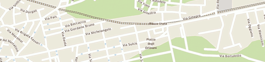 Mappa della impresa cucca gino a TORTOLI 