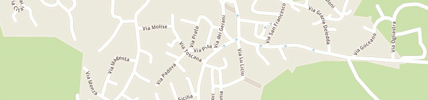 Mappa della impresa chirra romina a SAN TEODORO
